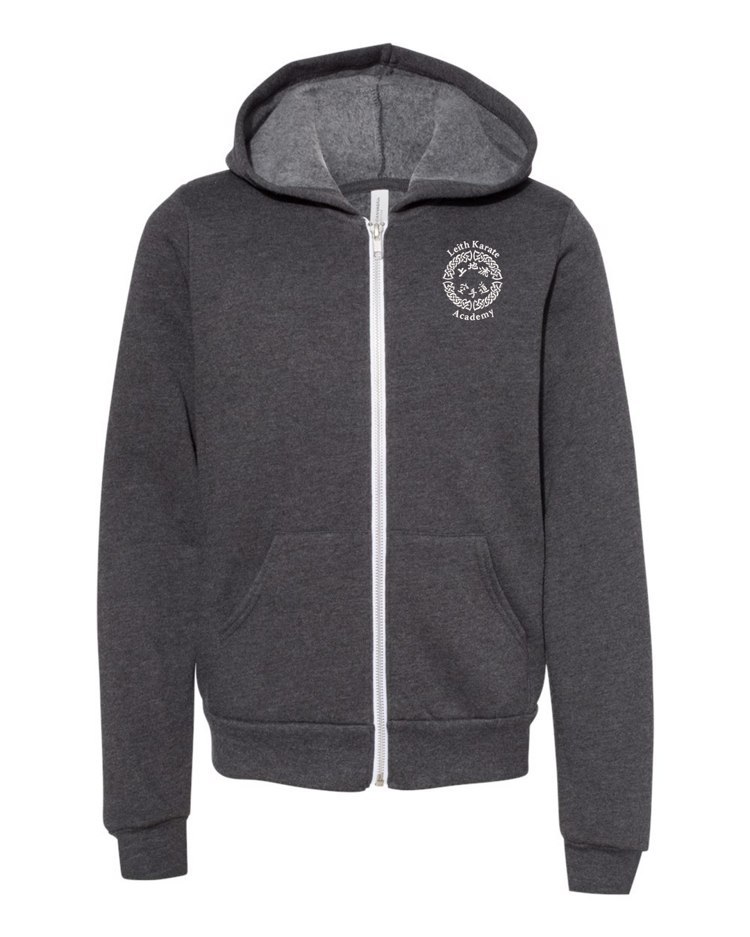Leith Karate Youth Full Zip Hoodie