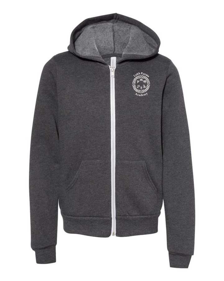 Leith Karate Youth Full Zip Hoodie