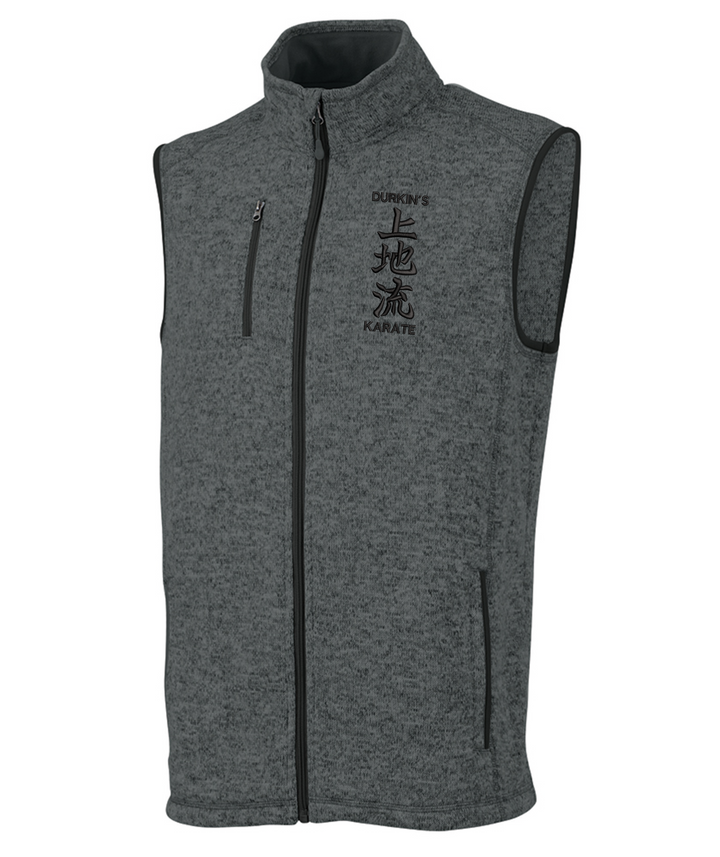 BDKS Heathered Fleece Vest