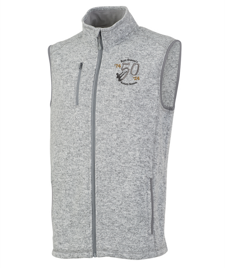 BDKS Heathered Fleece Vest