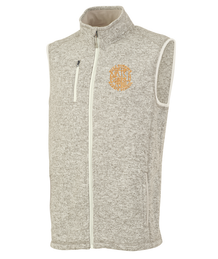 BDKS Heathered Fleece Vest